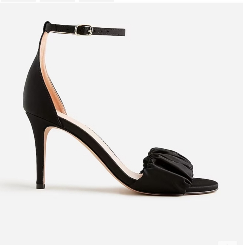 NWT JCrew Collection Satin Rylie Black